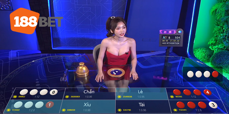 Cách chơi Xóc Đĩa 3D trên Casino 188BET